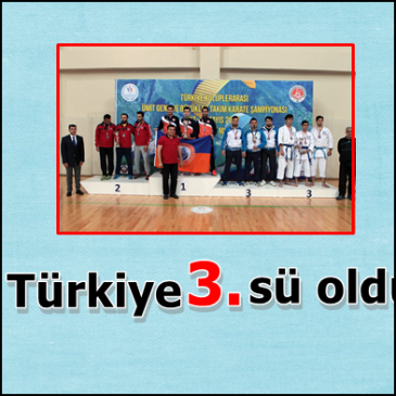 TÜRKİYE KULÜPLER ARASI ÜMİT-GENÇ VE BÜYÜKLER TAKIM KARATE ŞAMPİYONASI