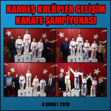 KARDEŞ KULÜPLER GELİŞİM KARATE ŞAMPİYONASI